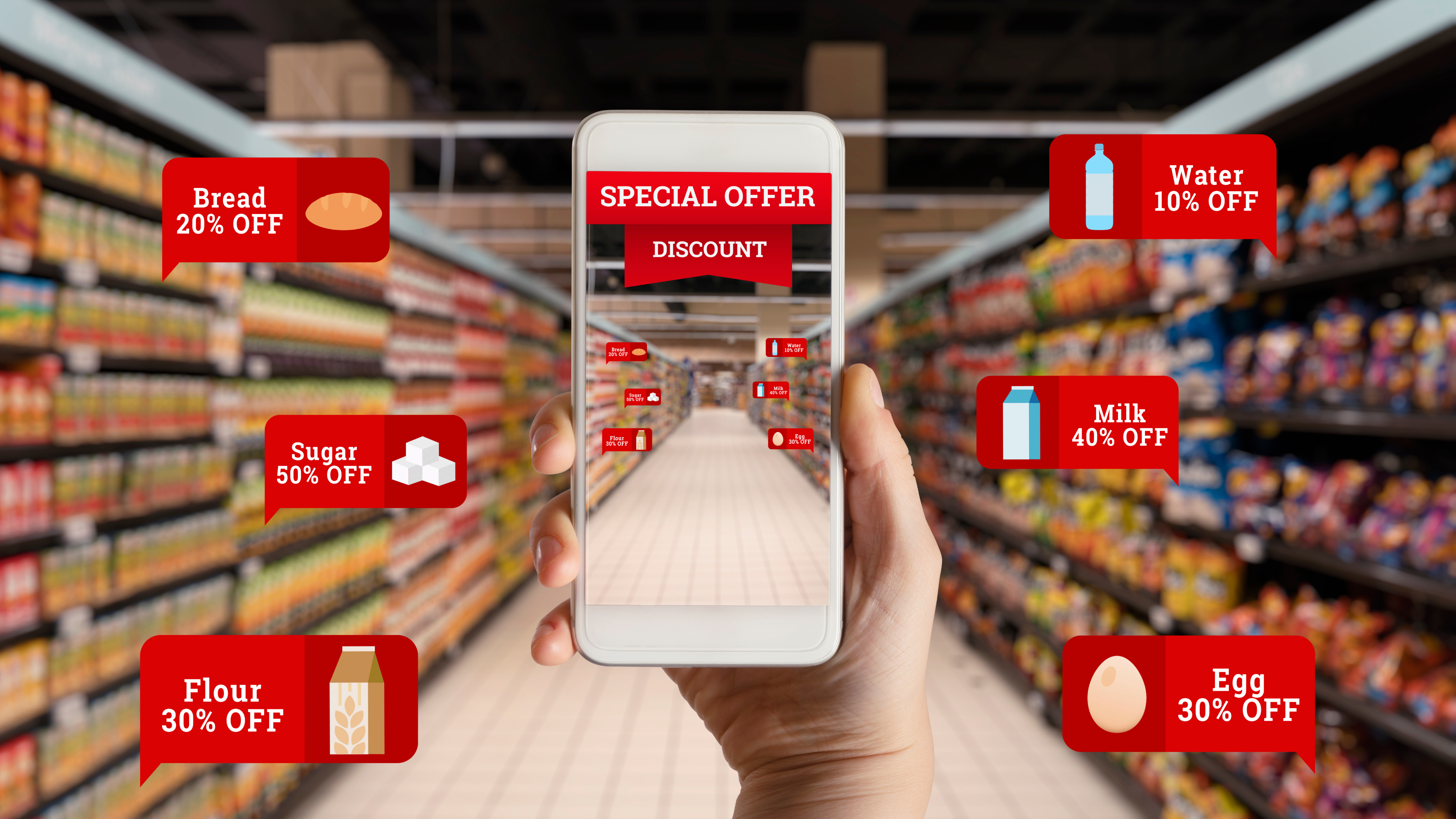 Virtual Product Display in Real Spaces