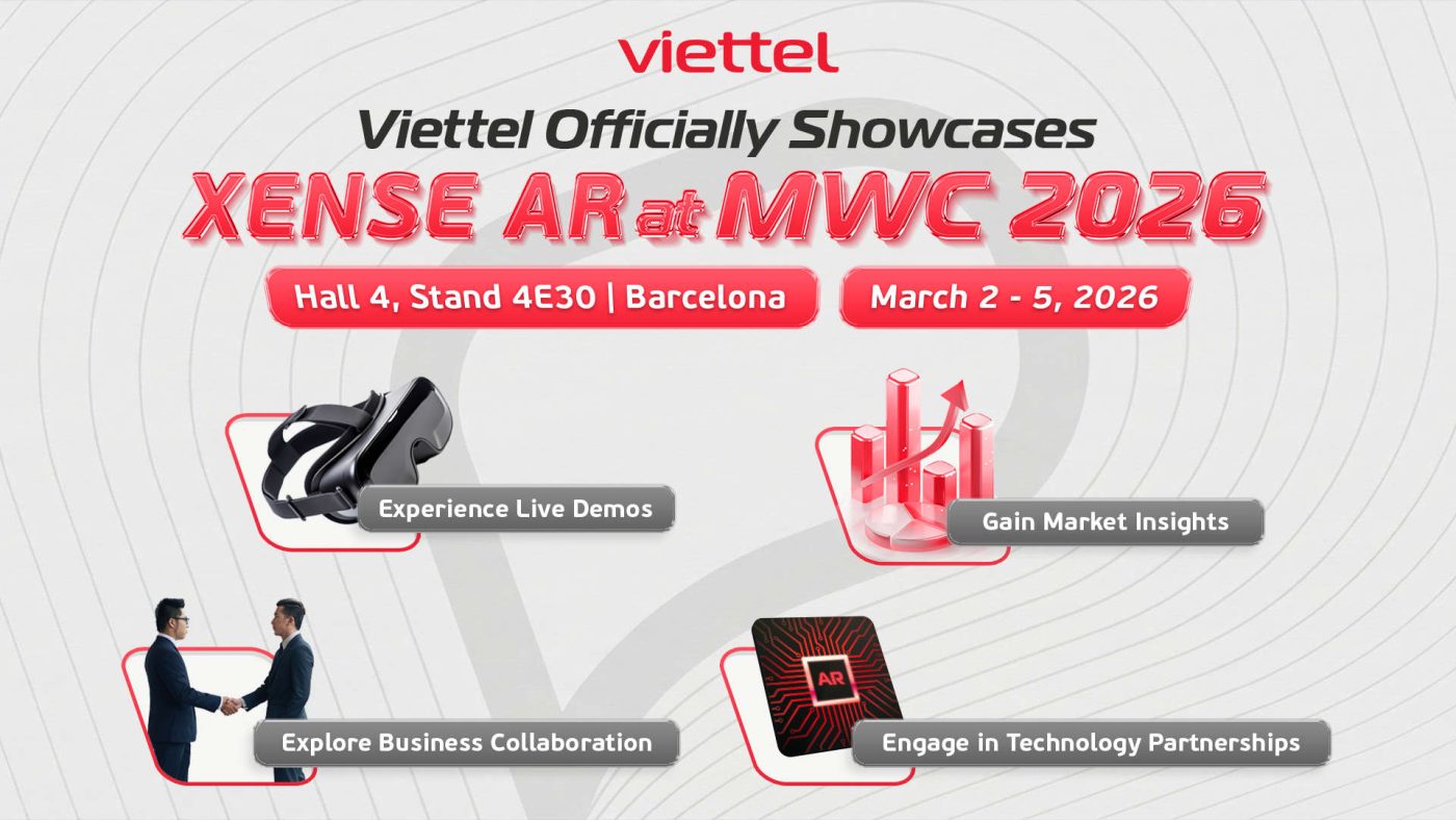 Xense AR góp mặt tại MWC 2026