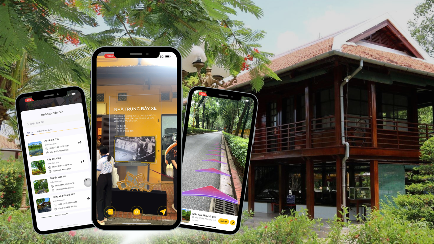 Số hóa Bảo tàng Lịch sử Quốc gia & Khu di tích Phủ Chủ tịch